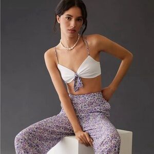 Favorite Daughter Tie Front Bra Top Size XS